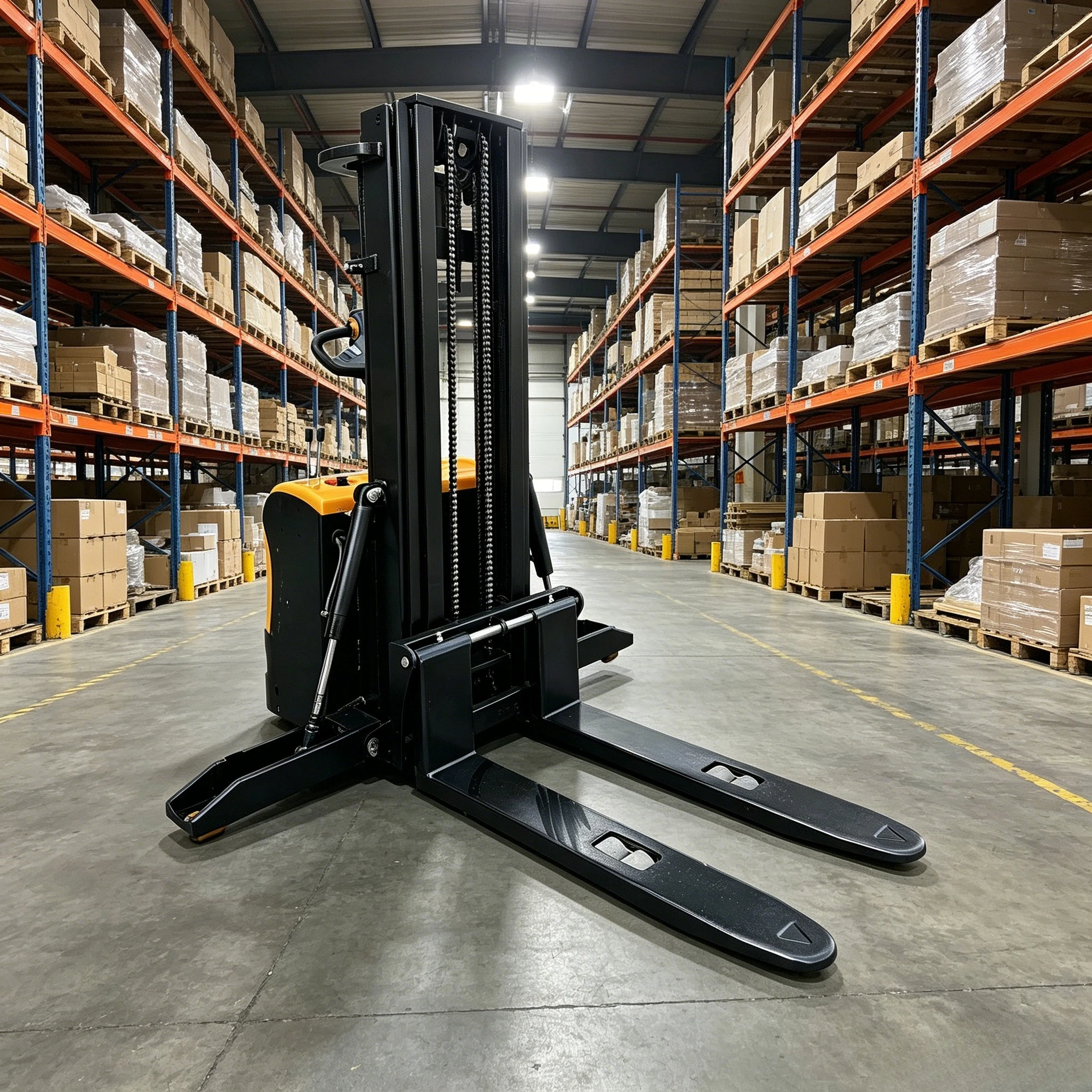 YG Electric Stacker with High Reach and Load Capacity for Warehouse Efficiency and Smooth Material Handling Tasks Customized
YG Electric Stacker with High Reach and Load Capacity for Warehouse Efficiency and Smooth Material Handling Tasks Customized