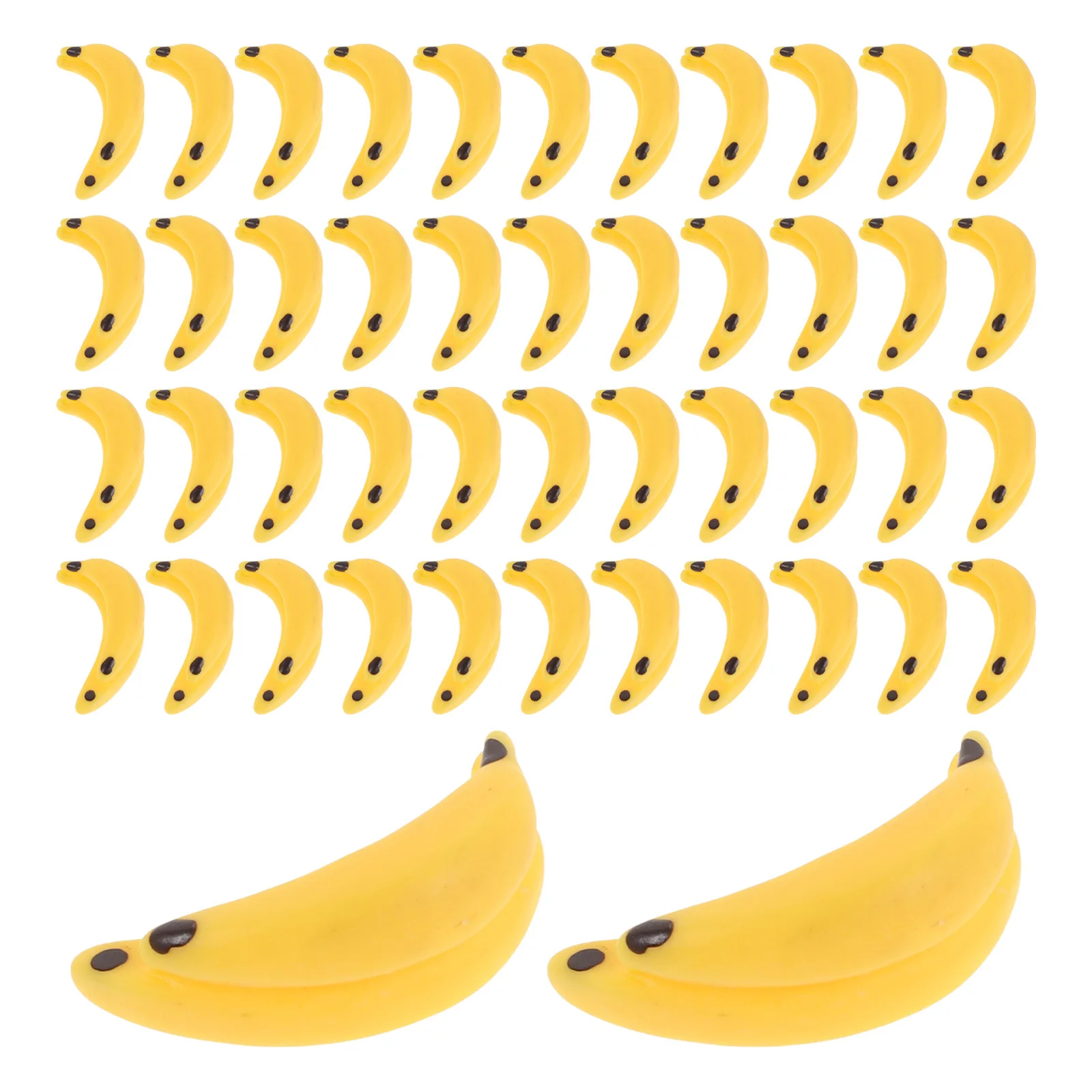 100pcs Mini Artificial Bananas 1:12 Scale Realistic Banana Pretend Play Food Tiny Fruit Prop For Mini Layout Scene Decor Craft
100pcs Mini Artificial Bananas 1:12 Scale Realistic Banana Pretend Play Food Tiny Fruit Prop For Mini Layout Scene Decor Craft