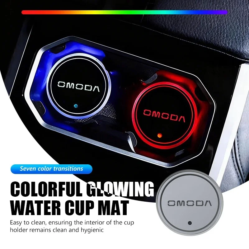 2Pcs 7 Color LED Glowing Car Cup Holder Mat for Chery Omoda 5 C5 E5 Tiggo 8 7 Pro Auto Interior Atmosphere Accessories
2Pcs 7 Color LED Glowing Car Cup Holder Mat for Chery Omoda 5 C5 E5 Tiggo 8 7 Pro Auto Interior Atmosphere Accessories
