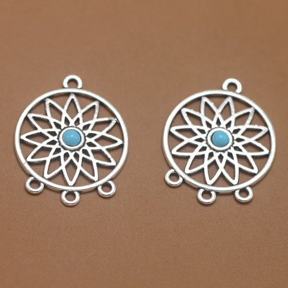 Набор из 20 бирюзовых полых подвесок-шармов из сплава для изготовления ювелирных изделий своими руками: компоненты для ожерелий, браслетов, брелоков, цепочек для свитеров
Набор из 20 бирюзовых полых подвесок-шармов из сплава для изготовления ювелирных изделий своими руками: компоненты для ожерелий, браслетов, брелоков, цепочек для свитеров