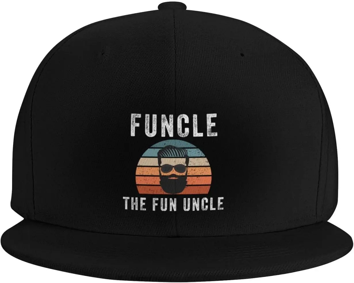 Funcle The Fun Uncle Бейсболка с плоскими полями для мужчин и женщин, черная регулируемая шляпа от солнца для папы и мамы, бега, путешествия, грузовика
Funcle The Fun Uncle Бейсболка с плоскими полями для мужчин и женщин, черная регулируемая шляпа от солнца для папы и мамы, бега, путешествия, грузовика