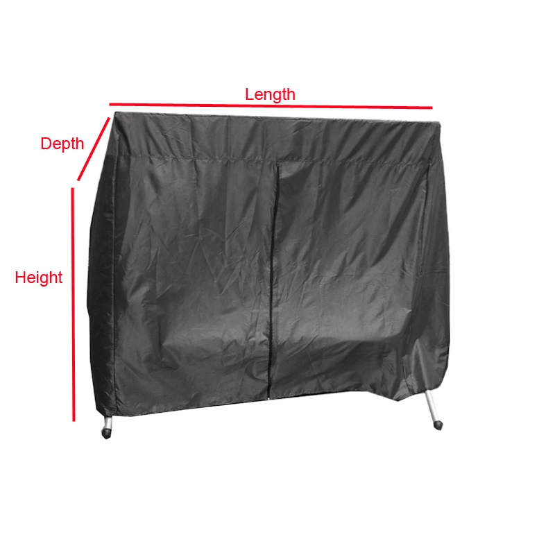 Patio Swing chair cover, Black color with zipper closure swing bed covers,outdoor furniture cover Custom Made Available
Patio Swing chair cover, Black color with zipper closure swing bed covers,outdoor furniture cover Custom Made Available