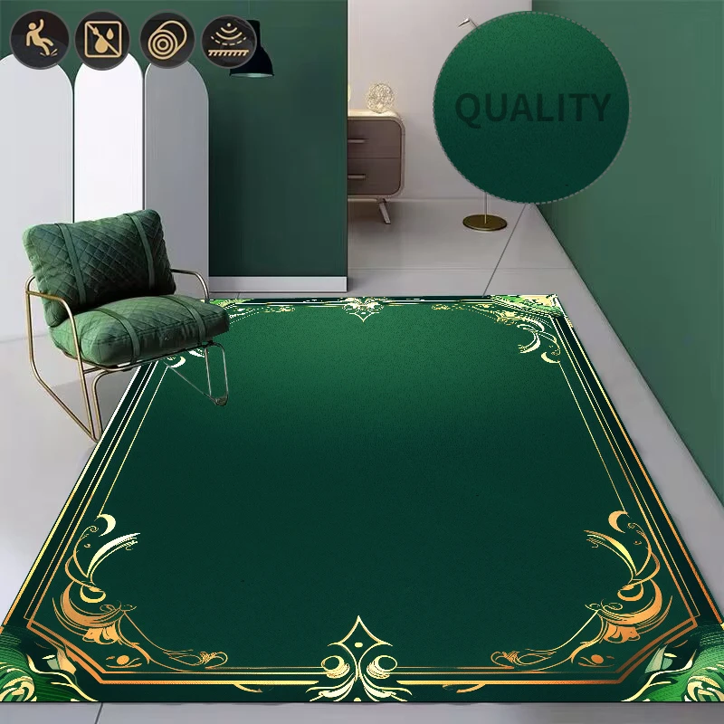Green Home Decoration Living Room Carpet Simple Style Lounge Carpet Non-slip Washable Bedroom Rug Large Area Coffee Tables Mat
Green Home Decoration Living Room Carpet Simple Style Lounge Carpet Non-slip Washable Bedroom Rug Large Area Coffee Tables Mat