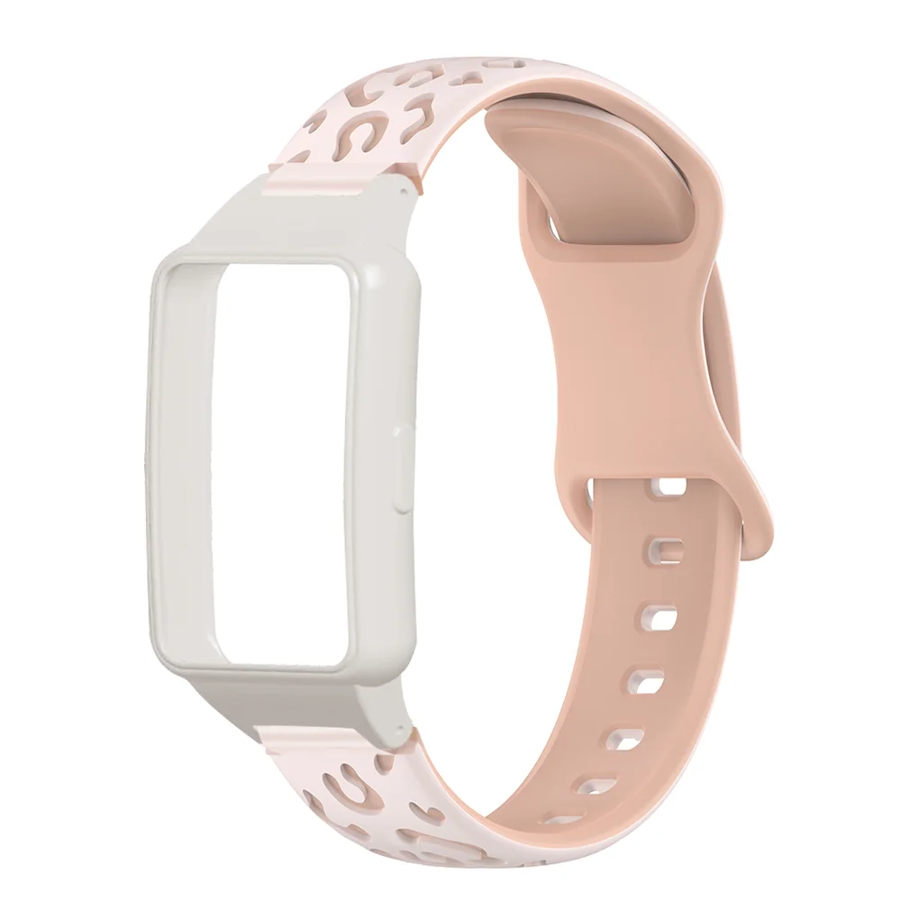 Leopard Print Silicone Wristband with Soft Protective Case For Huawei Band 6/6Pro/6NFC/7 Honor Band 6/7 Quick Release Sweatproof
Leopard Print Silicone Wristband with Soft Protective Case For Huawei Band 6/6Pro/6NFC/7 Honor Band 6/7 Quick Release Sweatproof