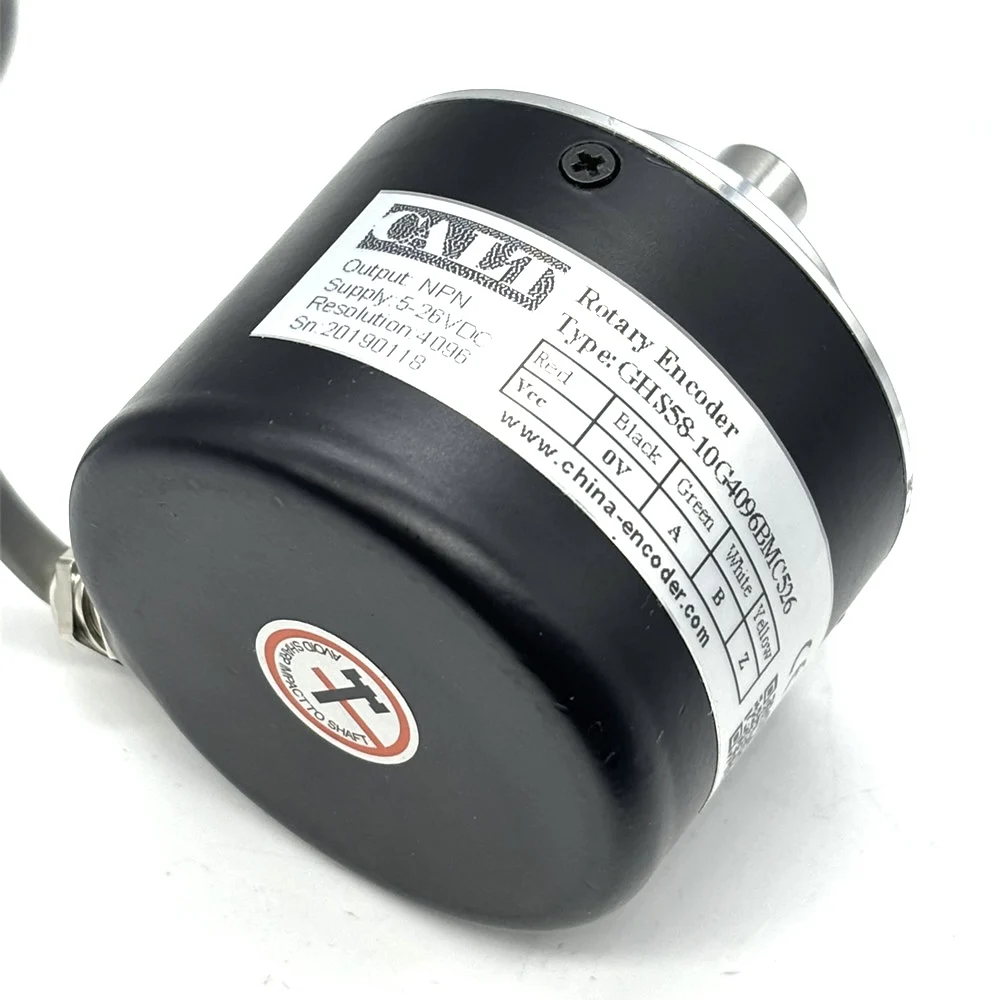 GHS58 10mm shaft incremental encoder similar to leine linde RSI 503 RS422 rotary encoder 4096ppr cheap
GHS58 10mm shaft incremental encoder similar to leine linde RSI 503 RS422 rotary encoder 4096ppr cheap