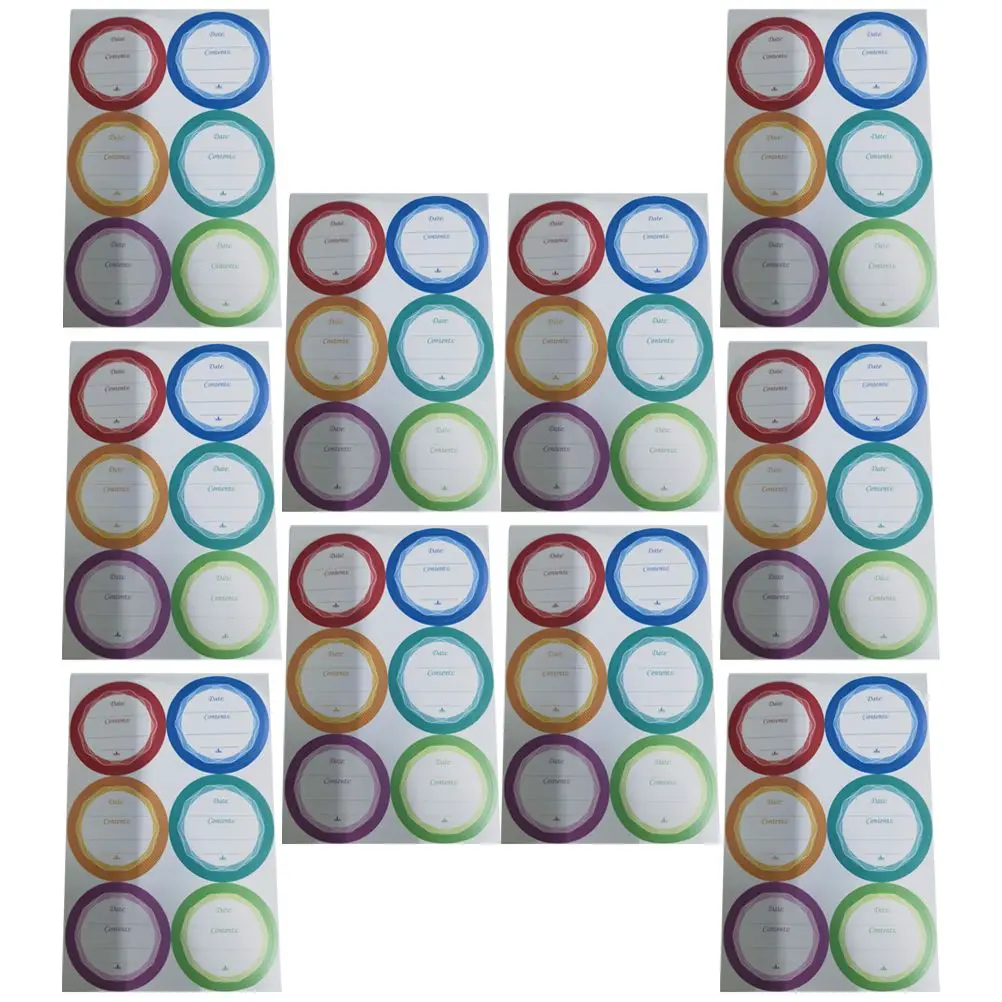 60 Pcs Convenient Bottle Stickers Food Labels Round Note Date Pp Synthetic Paper Handwriting Portable
60 Pcs Convenient Bottle Stickers Food Labels Round Note Date Pp Synthetic Paper Handwriting Portable