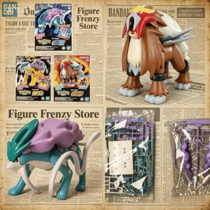 Special Offer Bandai Pokemon Entei Suicune Raikou Anime Action Figures Simple Assembly Collectible Model Ornaments
Special Offer Bandai Pokemon Entei Suicune Raikou Anime Action Figures Simple Assembly Collectible Model Ornaments