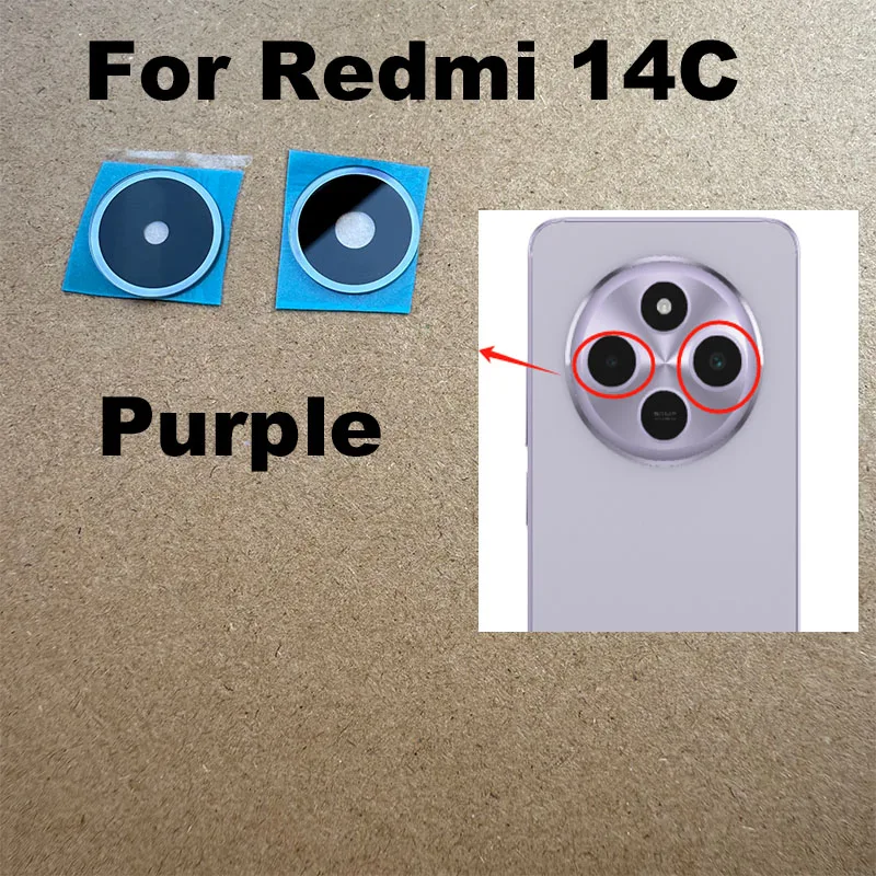 10PCS For Xiaomi Redmi 14C Back Camera Lens Rear Glass With Adhesive Sticker 4G Replacement
10PCS For Xiaomi Redmi 14C Back Camera Lens Rear Glass With Adhesive Sticker 4G Replacement