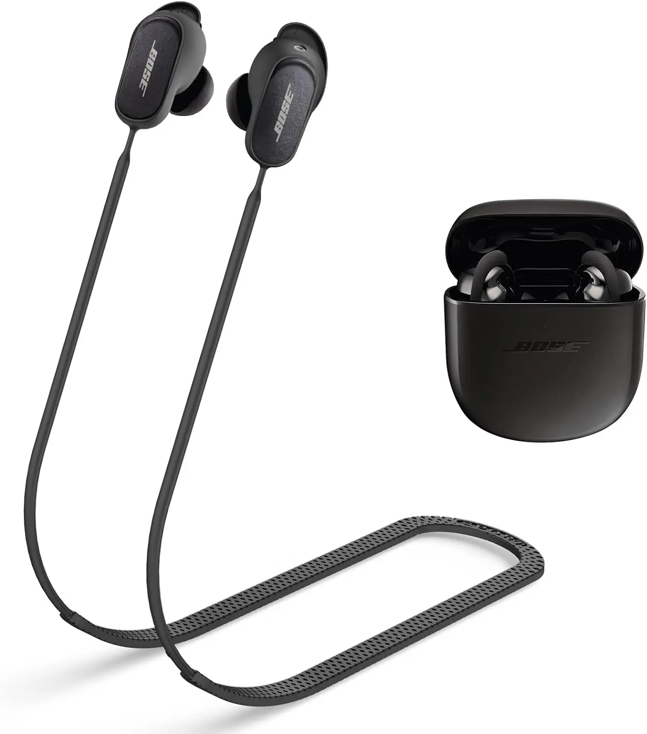 CONTEME Anti-Lost Strap for Bose QuietComfort Earbuds II& Bose QuietComfort Ultra 2023 Sports Silicone Lanyard Accessories
CONTEME Anti-Lost Strap for Bose QuietComfort Earbuds II& Bose QuietComfort Ultra 2023 Sports Silicone Lanyard Accessories