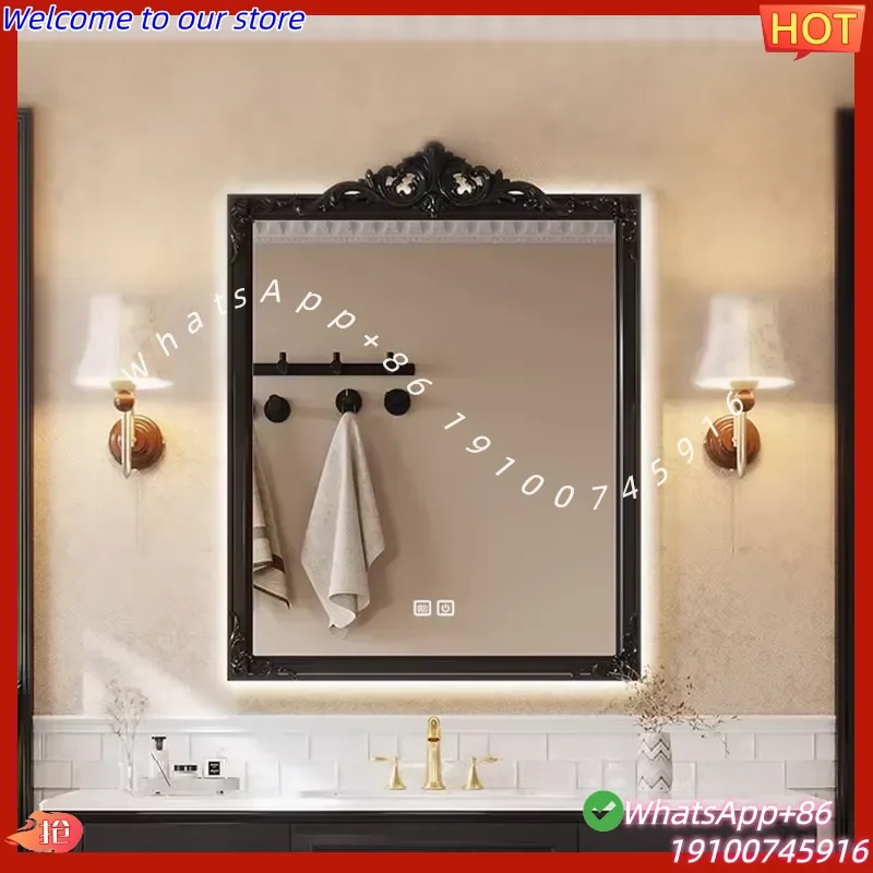 2026 French Retro Rubber Wood Bathroom Vanity Set Natural Marble Sink Washbasin (Floor-Standing Unit) Featuring Smart Mirror
2026 French Retro Rubber Wood Bathroom Vanity Set Natural Marble Sink Washbasin (Floor-Standing Unit) Featuring Smart Mirror