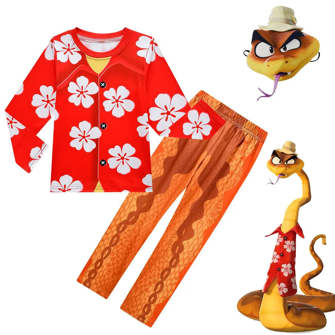 Mr. Snake Cosplay T-shirt Costume Badly Movie Roleplay Guys Shirt Men Adult Top Outfits Halloween Carnival Party Disguise Suit
Mr. Snake Cosplay T-shirt Costume Badly Movie Roleplay Guys Shirt Men Adult Top Outfits Halloween Carnival Party Disguise Suit
