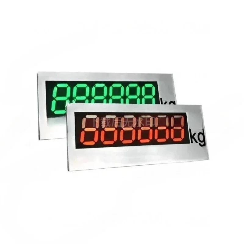 3 Inch Remote LED Weighing Indicator Red Digital Display Stainless Steel for Scale Parts
3 Inch Remote LED Weighing Indicator Red Digital Display Stainless Steel for Scale Parts