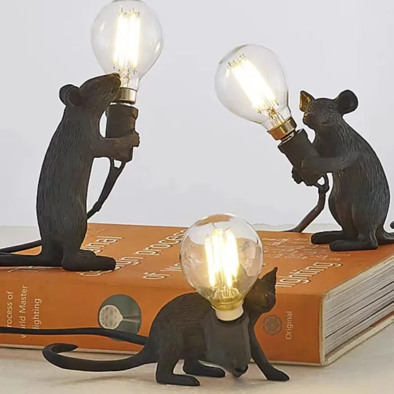 Modern Resin Animal Floor Lamps Rat Cat Squirrel Night Light USB Desk Decor Kids Room Study Bedsides LED Table Lights Luminaires
Modern Resin Animal Floor Lamps Rat Cat Squirrel Night Light USB Desk Decor Kids Room Study Bedsides LED Table Lights Luminaires