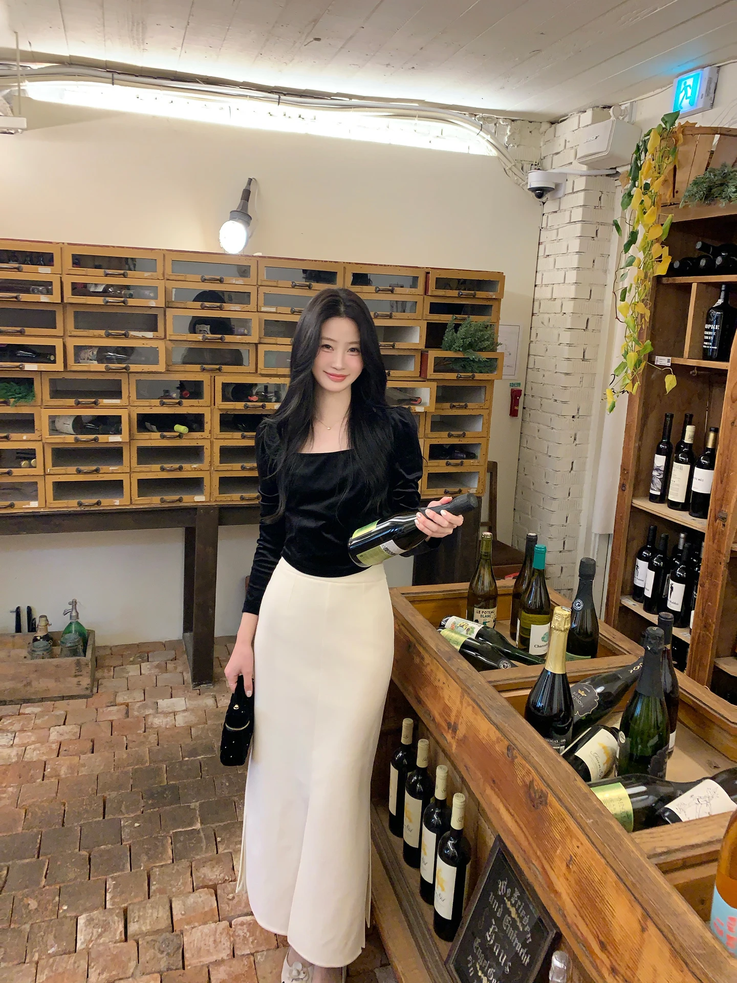 JeJuna Velvet iny Glossy Slimming Velvet Top Ele Woolen Skirt Women's Faion Set Winter High Waist Square Collar Long ...
JeJuna Velvet iny Glossy Slimming Velvet Top Ele Woolen Skirt Women's Faion Set Winter High Waist Square Collar Long ...