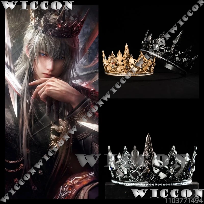Xavier King Косплей Игра Love And Deepspace Fallen Crown Мужчина Подарки Наряд Черная/Золотая Корона Опора Женщина Хэллоуин Карнавал Cos
Xavier King Косплей Игра Love And Deepspace Fallen Crown Мужчина Подарки Наряд Черная/Золотая Корона Опора Женщина Хэллоуин Карнавал Cos