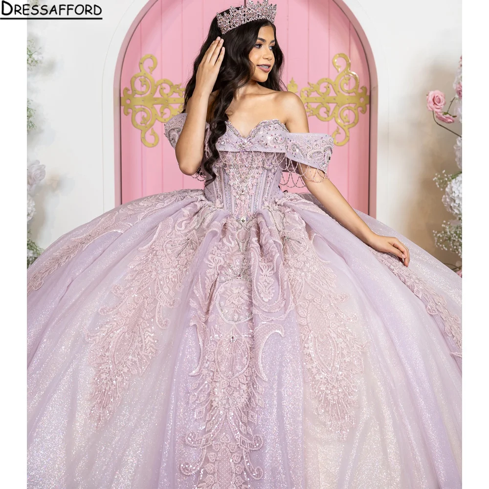 Princess Quinceanera Dress Delicate Party Customized V Neck 15 16 Birthday Evening Gown
Princess Quinceanera Dress Delicate Party Customized V Neck 15 16 Birthday Evening Gown