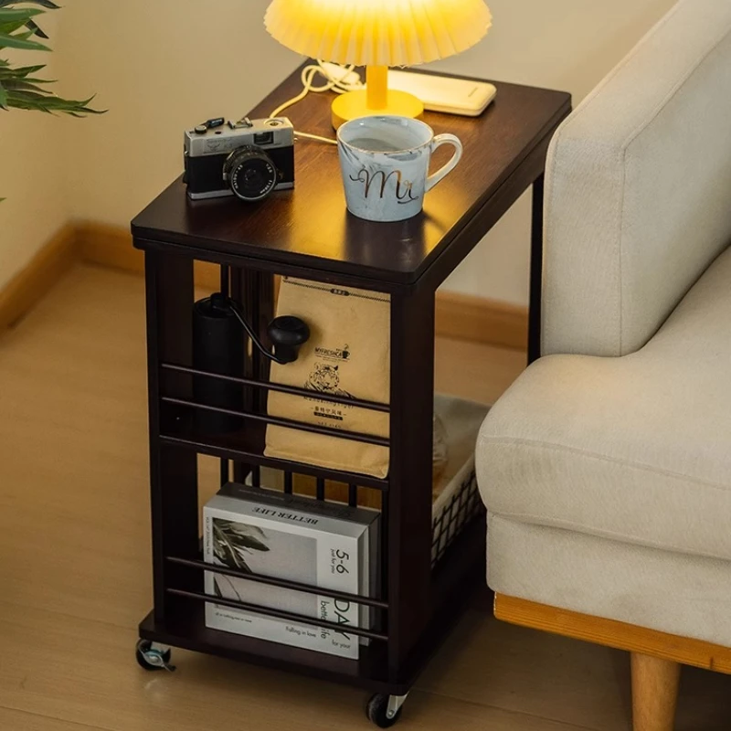 Foldable Mobile End Table with Wheels Mid-Century Modern Small Side Table for Living Room Sofa Bedside Retro Corner Accent Desk
Foldable Mobile End Table with Wheels Mid-Century Modern Small Side Table for Living Room Sofa Bedside Retro Corner Accent Desk