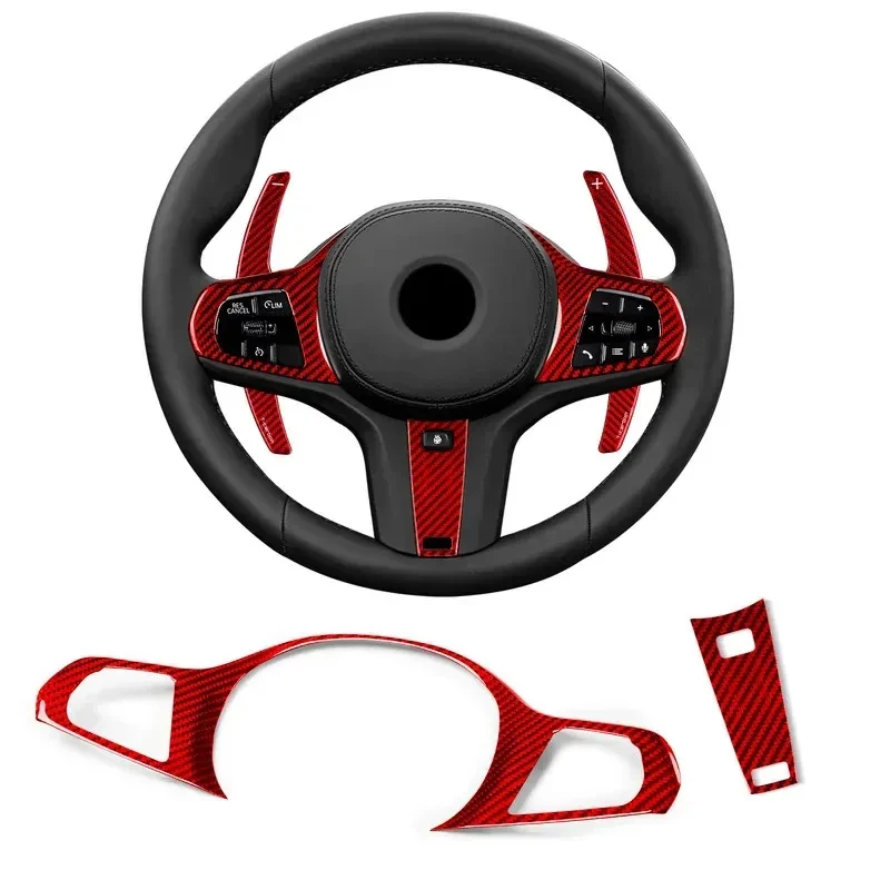 Factory Hot Selling Real Carbon Fiber Interior Accessories Steering Wheel Frame Cover Trim 3Series X5 XM X4M G20 G42 F44 F9
Factory Hot Selling Real Carbon Fiber Interior Accessories Steering Wheel Frame Cover Trim 3Series X5 XM X4M G20 G42 F44 F9