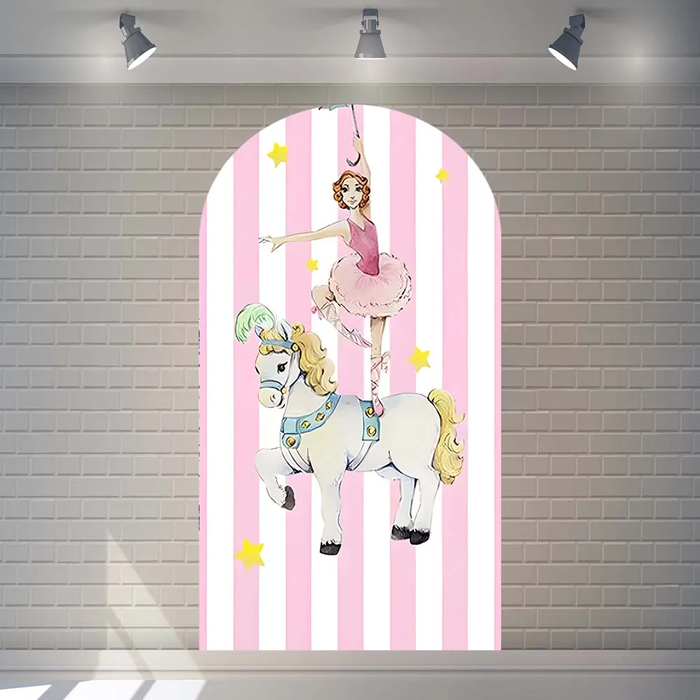 Carousel Rainbow Pink Unicorn Arch Backdrop Cover Birthday Party Baby Shower Girls Covers Arch Background Decor Photo Custom
Carousel Rainbow Pink Unicorn Arch Backdrop Cover Birthday Party Baby Shower Girls Covers Arch Background Decor Photo Custom