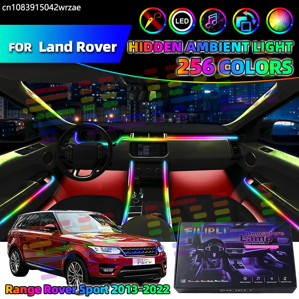 14 in 1 For Land Rover Range Rover Sport 2013-2022 Years Car Interior Ambient Lights Strips Breathing Lighting Kit App Control A
14 in 1 For Land Rover Range Rover Sport 2013-2022 Years Car Interior Ambient Lights Strips Breathing Lighting Kit App Control A