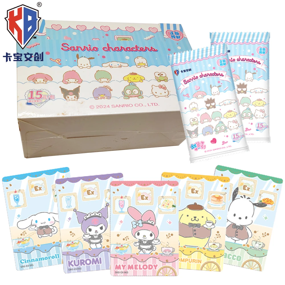 Kabao Genuine Sanrio Collection Card Sweet and Cute Cartoon Star Cinnamoroll Creative Crystal Card Child Cherish Festival Gifts
Kabao Genuine Sanrio Collection Card Sweet and Cute Cartoon Star Cinnamoroll Creative Crystal Card Child Cherish Festival Gifts