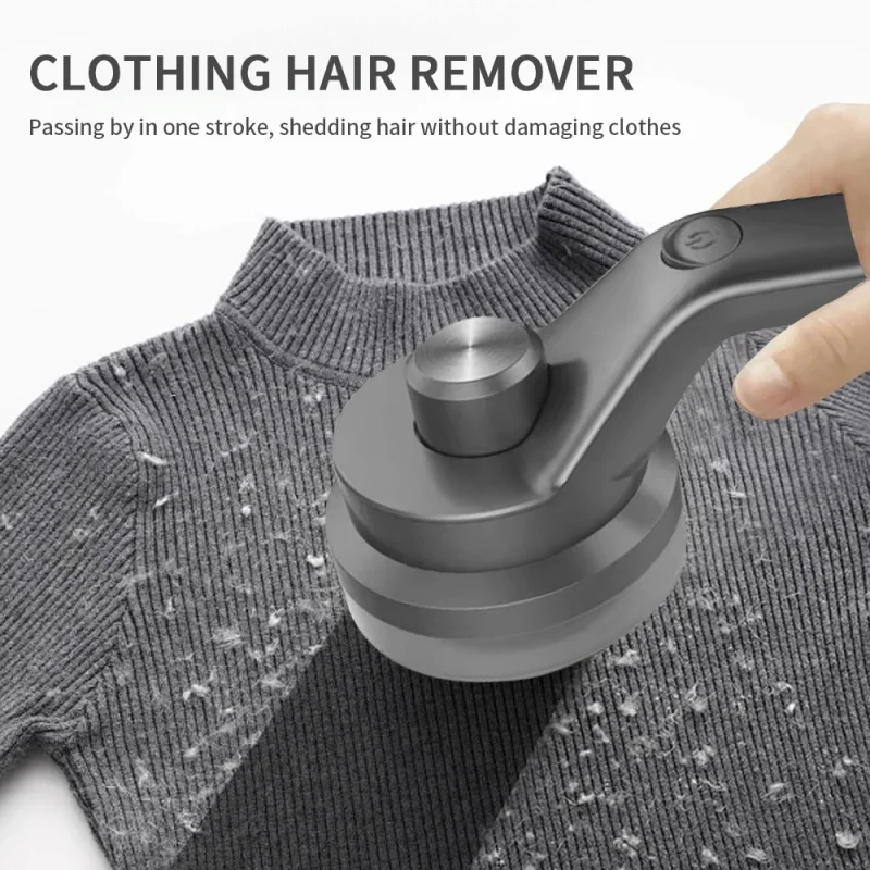 Портативный средство для удаления ворса с перезаряжаемой батареей емкостью 1200 мАч и 6-лезвийной тканевой бритвой для одежды, свитера, шерсти 
Портативный средство для удаления ворса с перезаряжаемой батареей емкостью 1200 мАч и 6-лезвийной тканевой бритвой для одежды, свитера, шерсти