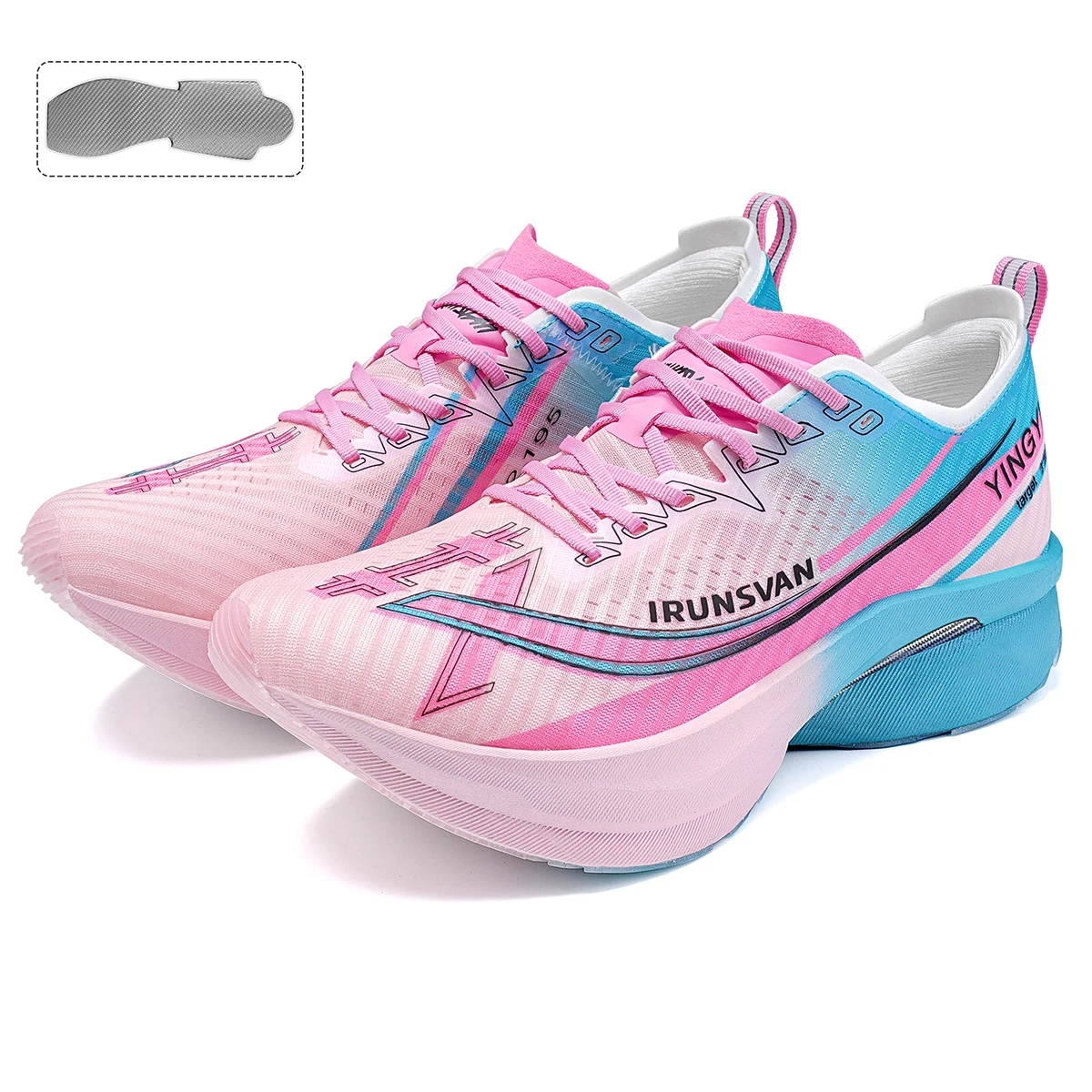 IRUNSVAN Shadow Wing 2.0 Professional Training Racing Running Lightweight Carbon Plate Men Cushioning Shock
IRUNSVAN Shadow Wing 2.0 Professional Training Racing Running Lightweight Carbon Plate Men Cushioning Shock