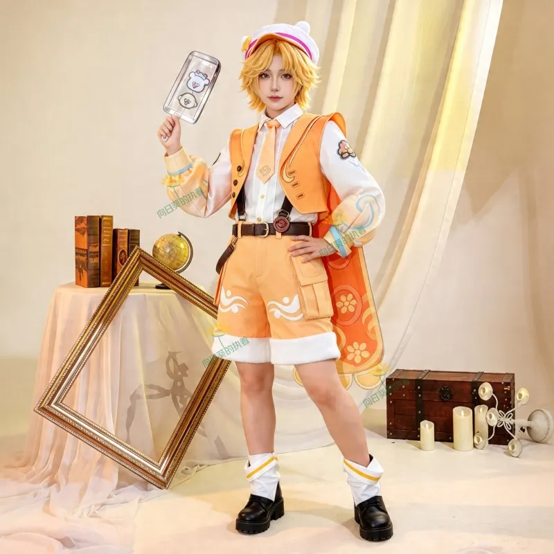 Sangqi Cosplay Costumes Set Honor of Kings Cute Cartoon Dog Style Game Outfit for Comic Con Party
Sangqi Cosplay Costumes Set Honor of Kings Cute Cartoon Dog Style Game Outfit for Comic Con Party