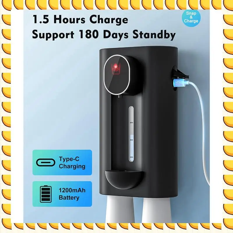 BAAU 2X Диспенсер для полоскания рта для ванной комнаты, 18,26 унций (540 мл) Бесконтактный автоматический диспенсер для полоскания рта с магнитными чашками, черный
BAAU 2X Диспенсер для полоскания рта для ванной комнаты, 18,26 унций (540 мл) Бесконтактный автоматический диспенсер для полоскания рта с магнитными чашками, черный