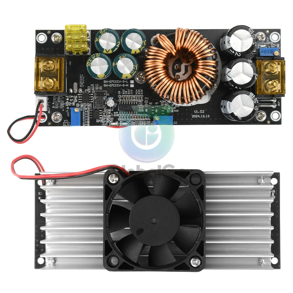 1800W 40A DC-DC Boost Converter Step Up Power Supply Module 14-85V to 14-120V adjustable voltage charger
1800W 40A DC-DC Boost Converter Step Up Power Supply Module 14-85V to 14-120V adjustable voltage charger