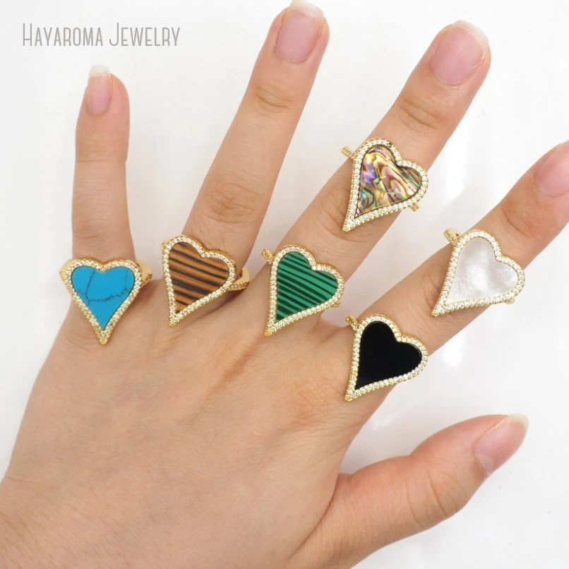 10Pcs Gift For Her Invisible Setting Copper Wholesale Gold Color Black Hearts Heart Shape Point Ring RM50960
10Pcs Gift For Her Invisible Setting Copper Wholesale Gold Color Black Hearts Heart Shape Point Ring RM50960