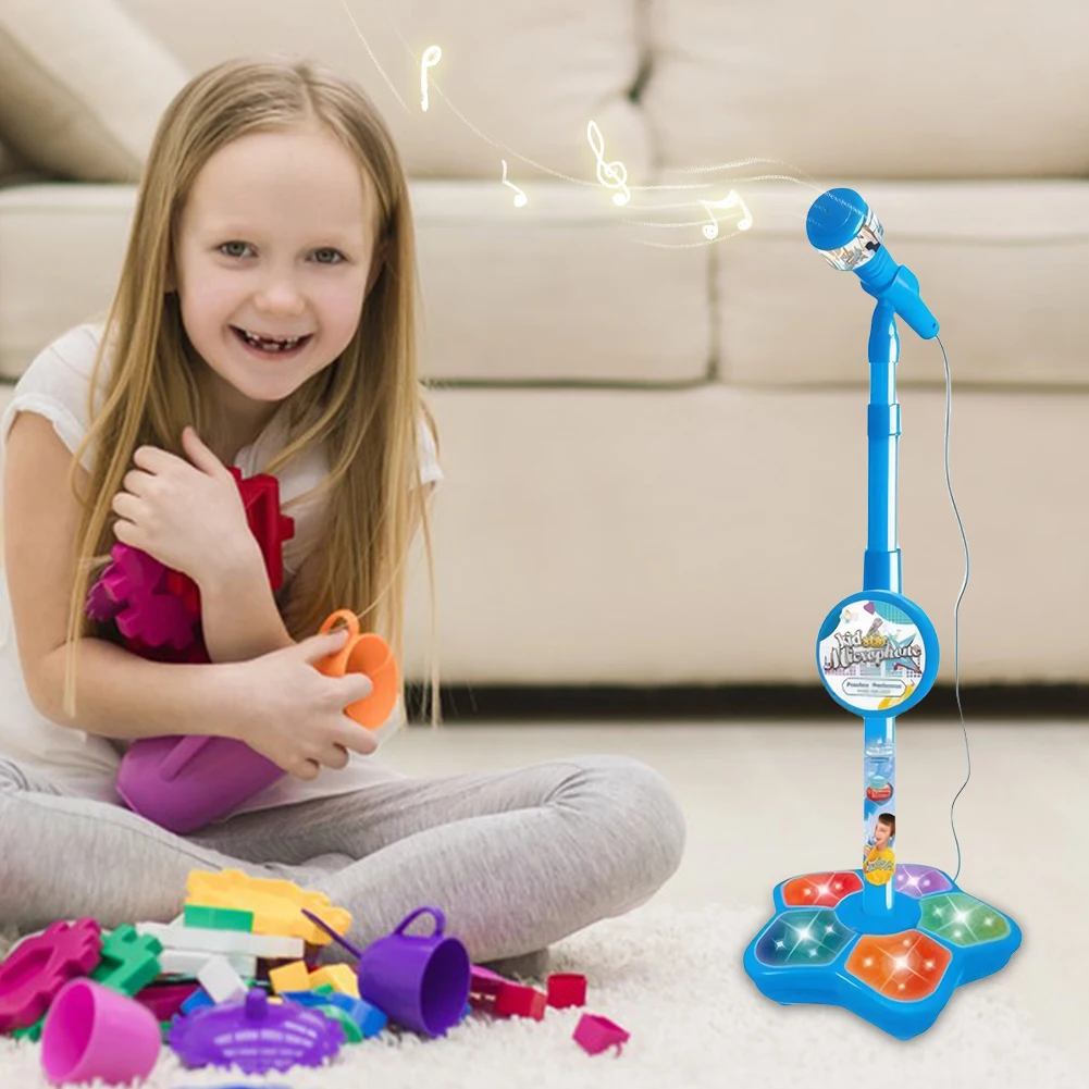 Детский микрофон с подставкой, регулируемая по высоте развивающая игрушка для обучения мозгу, детская караоке-машина, подарок на день рождения для девочек и мальчиков
Детский микрофон с подставкой, регулируемая по высоте развивающая игрушка для обучения мозгу, детская караоке-машина, подарок на день рождения для девочек и мальчиков