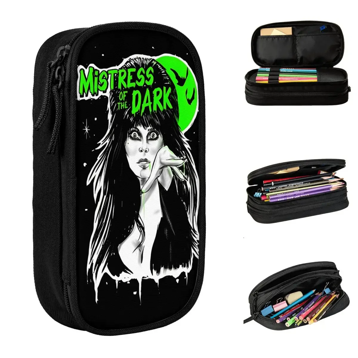 Horror Elviras Mistress Of The Dark Pencil Cases Film Comedy Pen Bags Girl Boy Big Capacity Students School Gift Pencilcases
Horror Elviras Mistress Of The Dark Pencil Cases Film Comedy Pen Bags Girl Boy Big Capacity Students School Gift Pencilcases