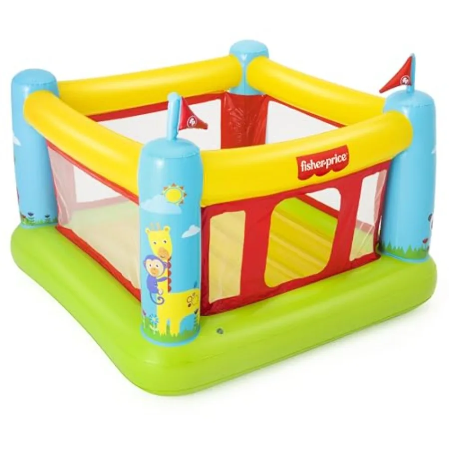 Bouncetastic Inflatable Bouncer Indoor and Outdoor Bounce House for Great for Ages 3+
Bouncetastic Inflatable Bouncer Indoor and Outdoor Bounce House for Great for Ages 3+