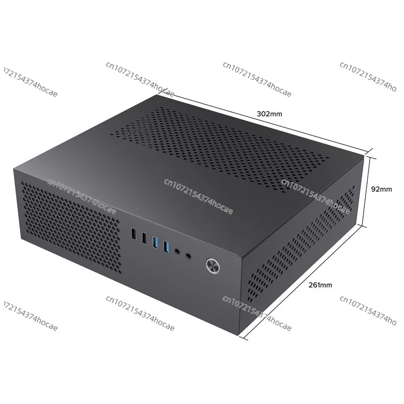 A10 Mini Case, Horizontal & Vertical, Supports MATX 240*240mm Motherboard & Small 1U PSU, 7.3L HTPC Chassis
A10 Mini Case, Horizontal & Vertical, Supports MATX 240*240mm Motherboard & Small 1U PSU, 7.3L HTPC Chassis