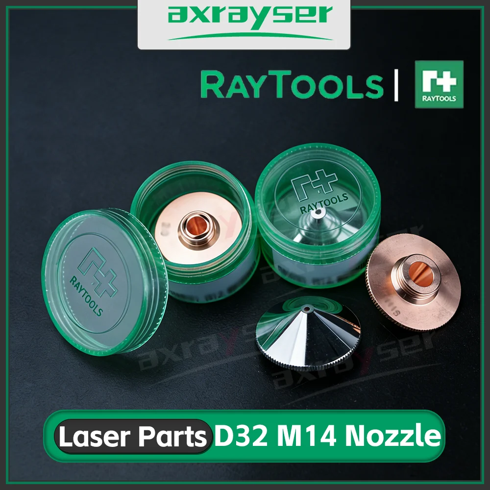 Original RAYTOOLS D32 Nozzle Fiber Laser Nozzle D32 M14 H15 Cutting Nozzle Laser Nozzle for RAYTOOLS WSX BODOR BOCI Laser
Original RAYTOOLS D32 Nozzle Fiber Laser Nozzle D32 M14 H15 Cutting Nozzle Laser Nozzle for RAYTOOLS WSX BODOR BOCI Laser