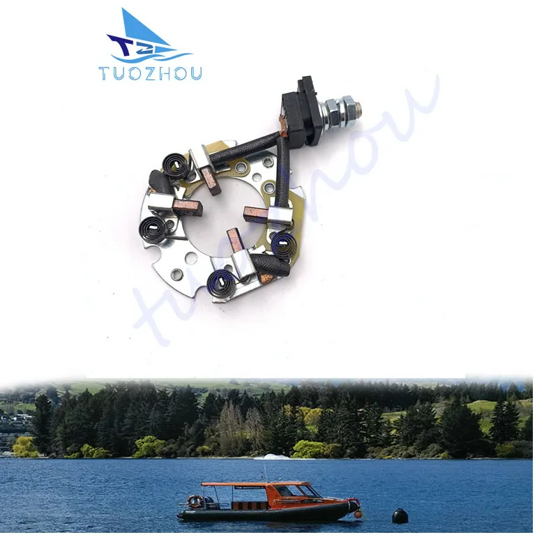 Brush Holder Assy For Yamaha Outboard Starter Motor 2 Stroke 115HP 150HP 200HP 6N7-81840-00 Boat Engine 6N7-81840
Brush Holder Assy For Yamaha Outboard Starter Motor 2 Stroke 115HP 150HP 200HP 6N7-81840-00 Boat Engine 6N7-81840