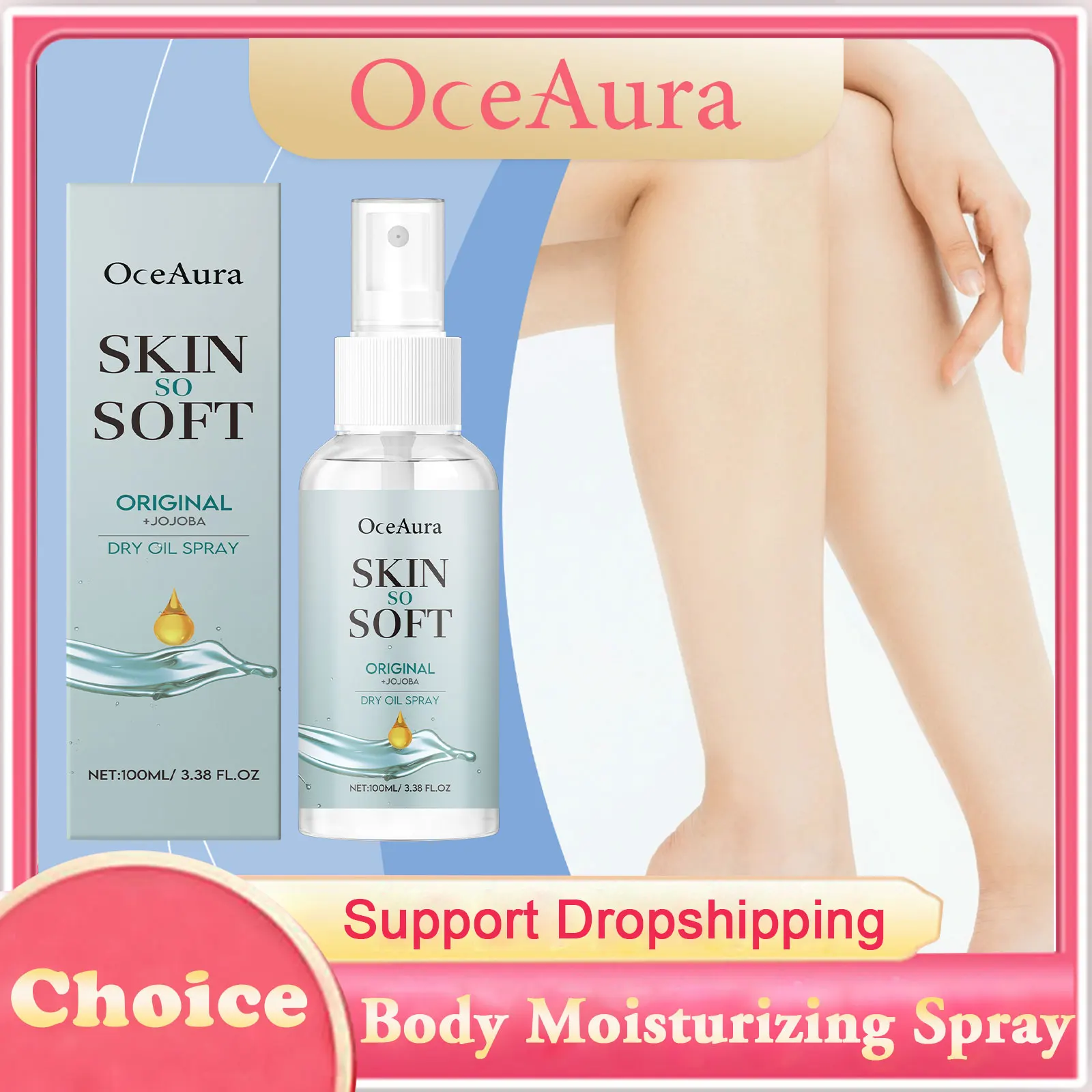 Body Moisturizing Spray Long-Lasting Hydration Relieves Dry Soothing Redness Strengthen Barrier Smoothing Body Nourishing Spray
Body Moisturizing Spray Long-Lasting Hydration Relieves Dry Soothing Redness Strengthen Barrier Smoothing Body Nourishing Spray