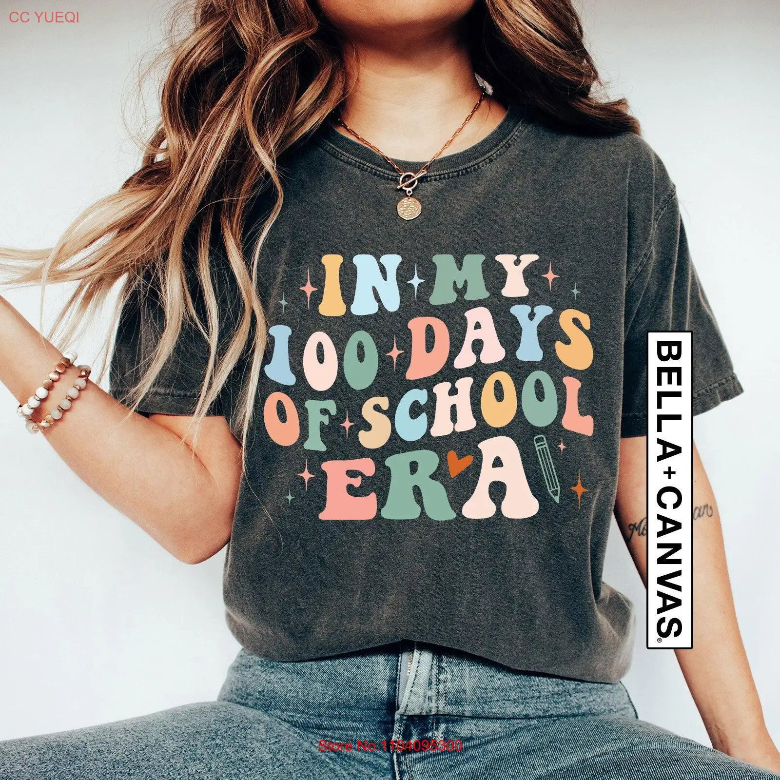 In My 100 Days of School Era T Shirt Teacher 100th Day StudenT s For long or short sleeves
In My 100 Days of School Era T Shirt Teacher 100th Day StudenT s For long or short sleeves