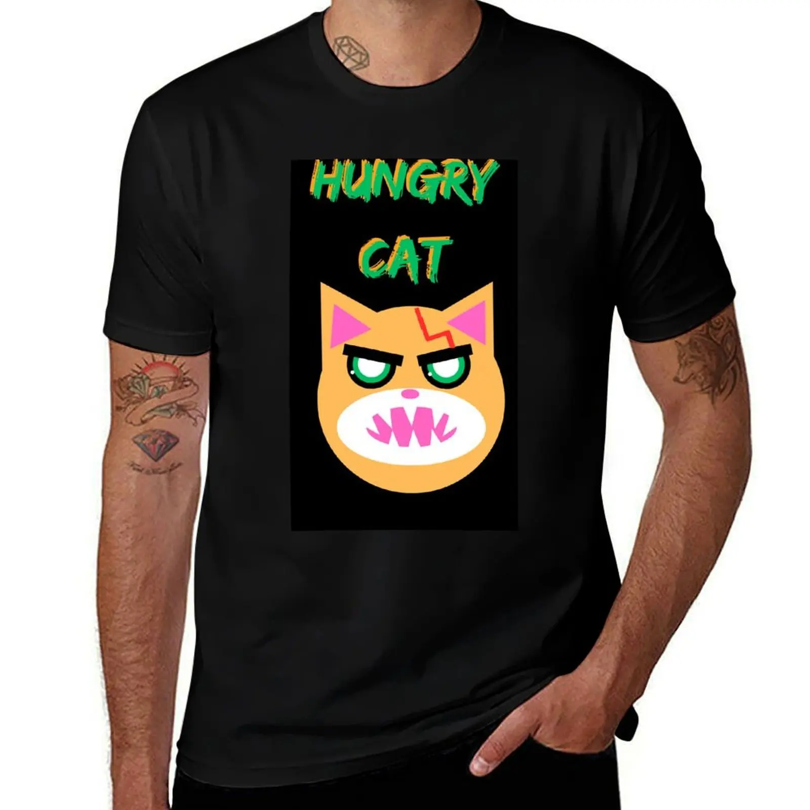 HUNGRY CAT T-Shirt custom t shirt shirts graphic funny costumes clothing for men
HUNGRY CAT T-Shirt custom t shirt shirts graphic funny costumes clothing for men