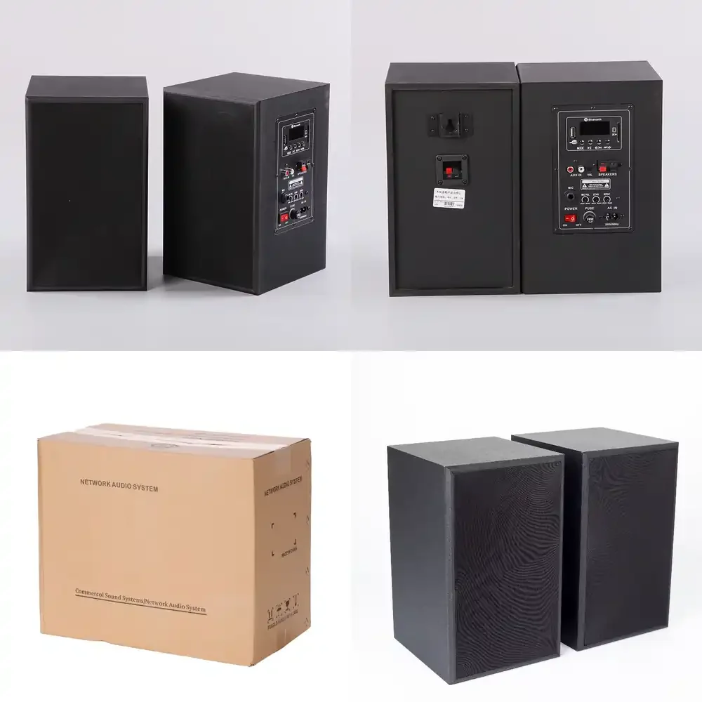 KC-138 JBHKJ 5" Woofer Wood Cabinet Two-Way Audio Crossover 30-50W Output Wired+Wireless Dual Mode Wall-Mountable Speaker
KC-138 JBHKJ 5" Woofer Wood Cabinet Two-Way Audio Crossover 30-50W Output Wired+Wireless Dual Mode Wall-Mountable Speaker