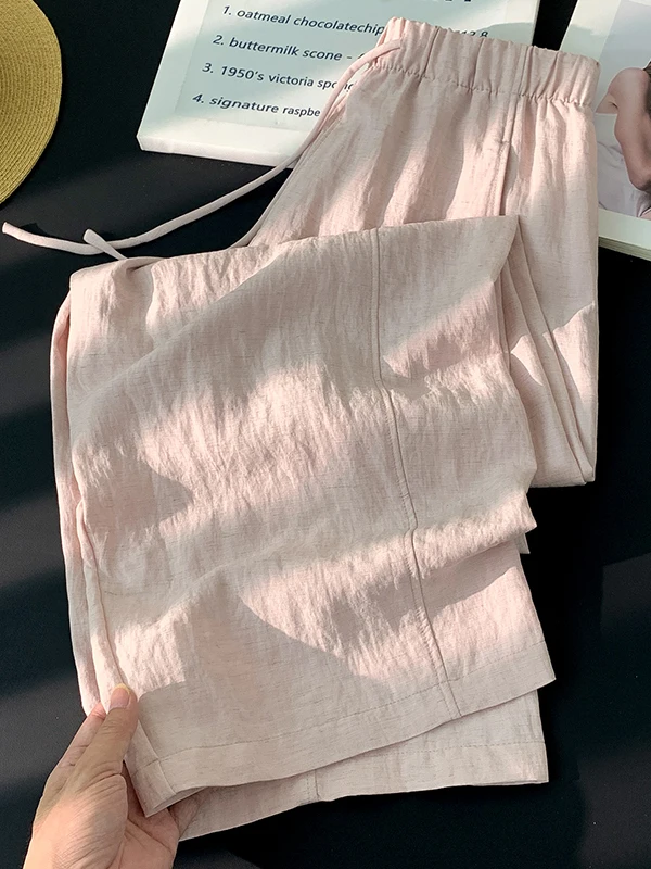 High Waist Straight Leg Elastic Casual Pants Thin Summer Loose Slimming Korean Japanese Style plus Size Women's Fashion
High Waist Straight Leg Elastic Casual Pants Thin Summer Loose Slimming Korean Japanese Style plus Size Women's Fashion