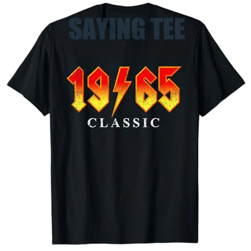 Vintage 1965 Classic Rock Legend 60 Year Old 60th Birthday T-Shirt 80s Rock Band Vintage Saying Tee Streetwear Clothes Y2k Retro
Vintage 1965 Classic Rock Legend 60 Year Old 60th Birthday T-Shirt 80s Rock Band Vintage Saying Tee Streetwear Clothes Y2k Retro
