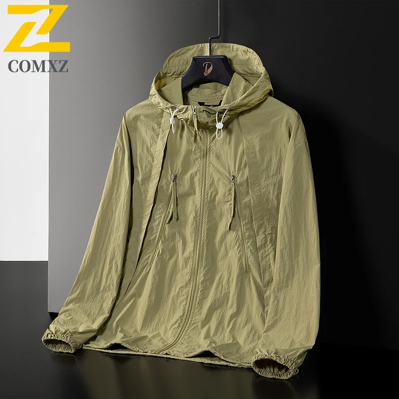 Summer Ice Sunscreen Jacket Men's Fashion UPF50+ UV Breathable Waterproof Windbreaker Casual Riding Fishing Sports Skin Coats
Summer Ice Sunscreen Jacket Men's Fashion UPF50+ UV Breathable Waterproof Windbreaker Casual Riding Fishing Sports Skin Coats