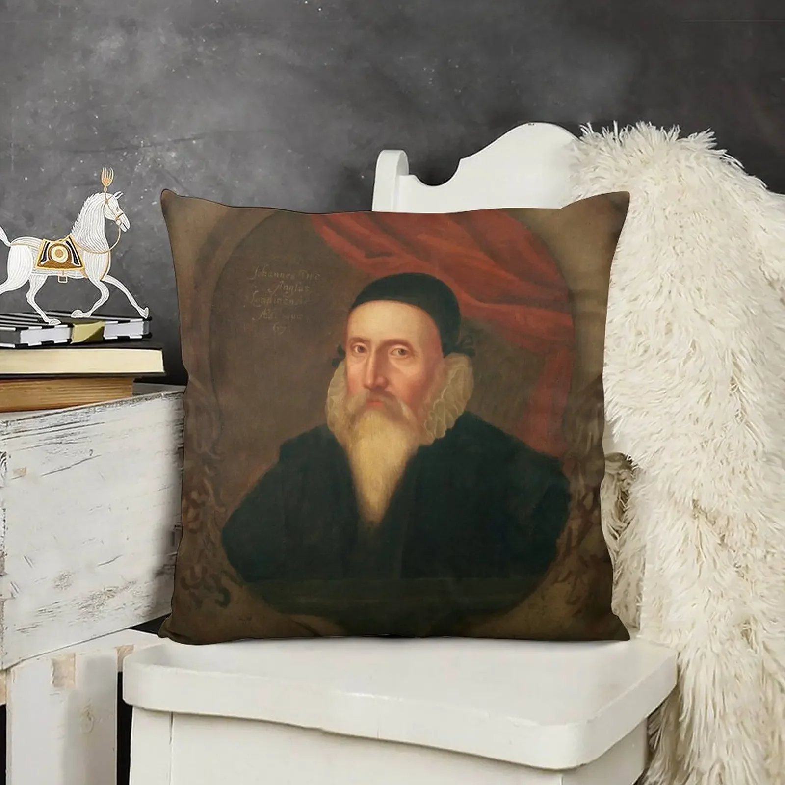 Portrait of John Dee (unknown artist) Throw Pillow pillow cover luxury Sofa Cushions Covers sleeping pillows pillow
Portrait of John Dee (unknown artist) Throw Pillow pillow cover luxury Sofa Cushions Covers sleeping pillows pillow