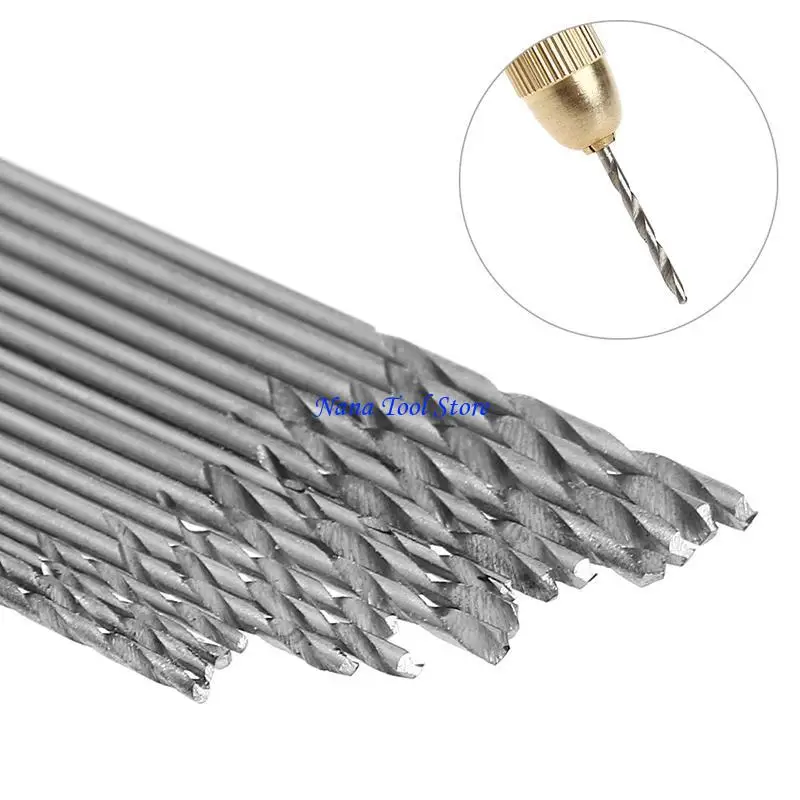 31GJ 16Pcs HSS White Steel Twist Drill Bit Set 0.8-1.5mm For Electric Grinding Drills
31GJ 16Pcs HSS White Steel Twist Drill Bit Set 0.8-1.5mm For Electric Grinding Drills