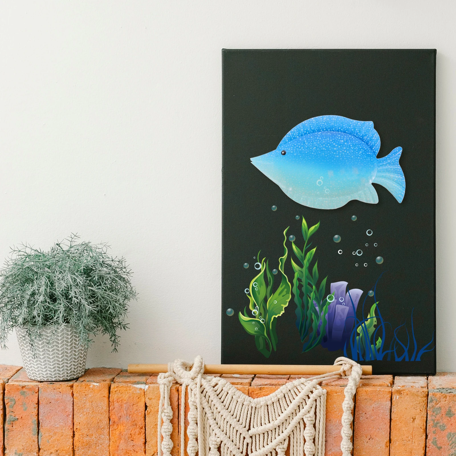 Wrought Iron Fish Pendant Sculpture Wall Decor Outdoor Creative Metal Ornament Realistic
Wrought Iron Fish Pendant Sculpture Wall Decor Outdoor Creative Metal Ornament Realistic