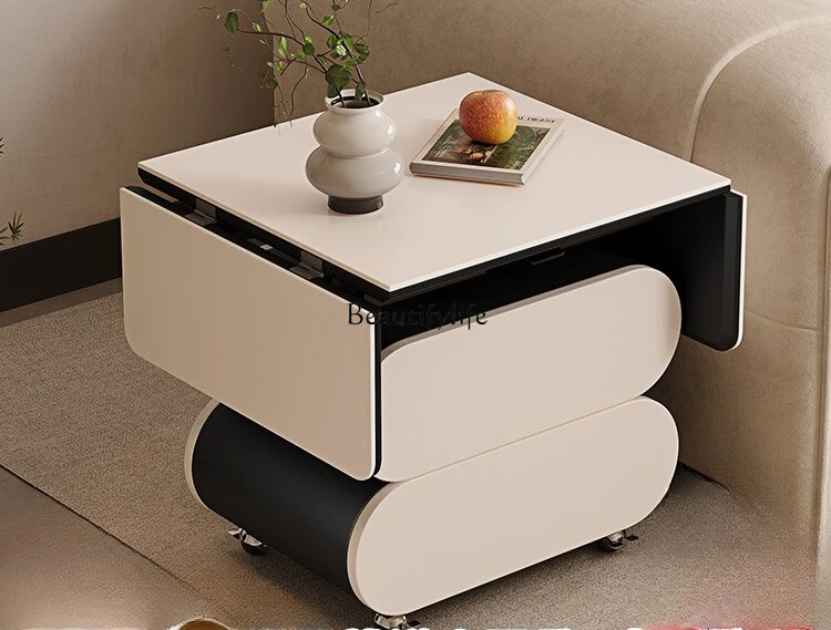 Folding coffee table one-piece dual-purpose movable lifting small apartment rock slab trolley
Folding coffee table one-piece dual-purpose movable lifting small apartment rock slab trolley