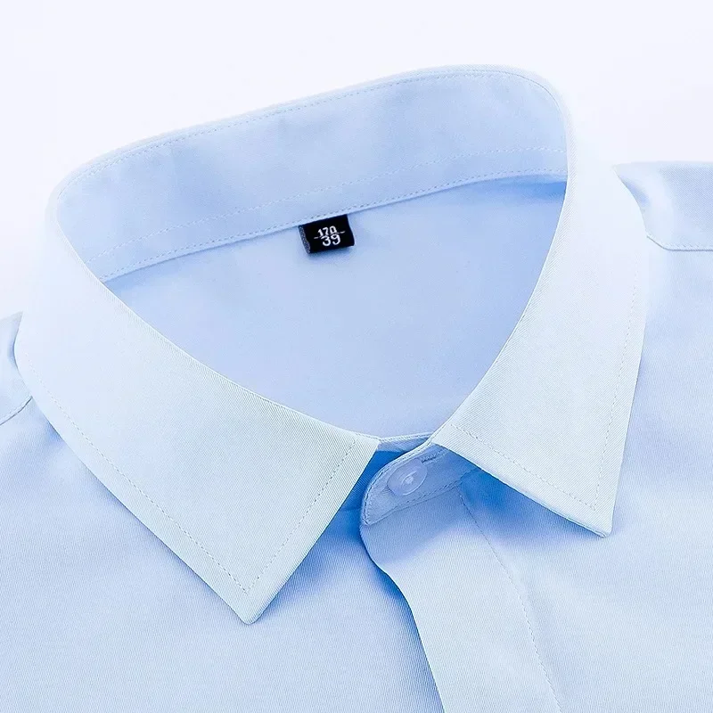 Mens French Cuffs Business Long Sleeve Dress Shirt No Pocket Front Hidden Buttons Standard Elegant Formal Plain Shirts Cufflink
Mens French Cuffs Business Long Sleeve Dress Shirt No Pocket Front Hidden Buttons Standard Elegant Formal Plain Shirts Cufflink
