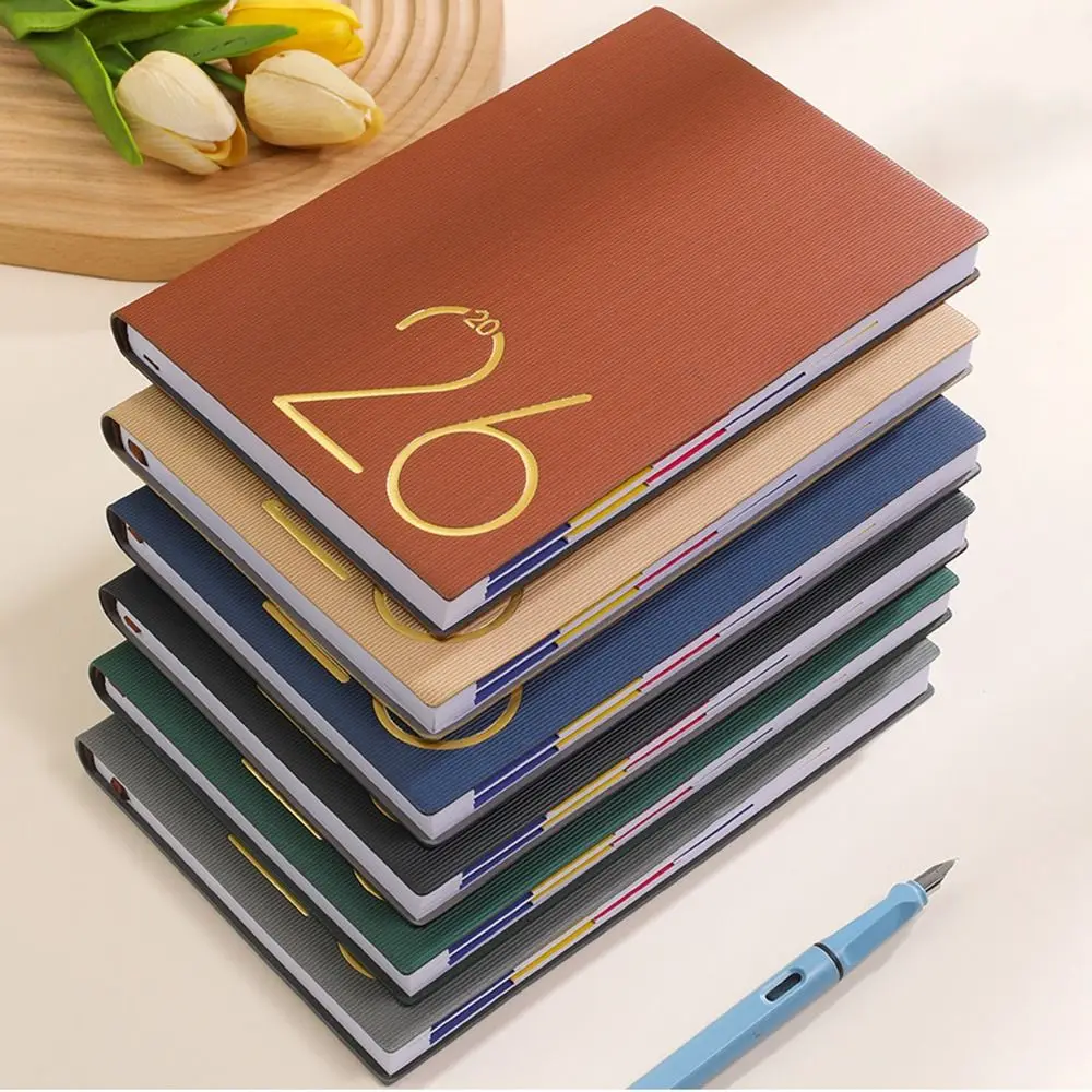 English 2026 Schedule Planner Notepad 12 Months Bookmark A5 Agenda Planning Notebook Portable Thick Paper
English 2026 Schedule Planner Notepad 12 Months Bookmark A5 Agenda Planning Notebook Portable Thick Paper